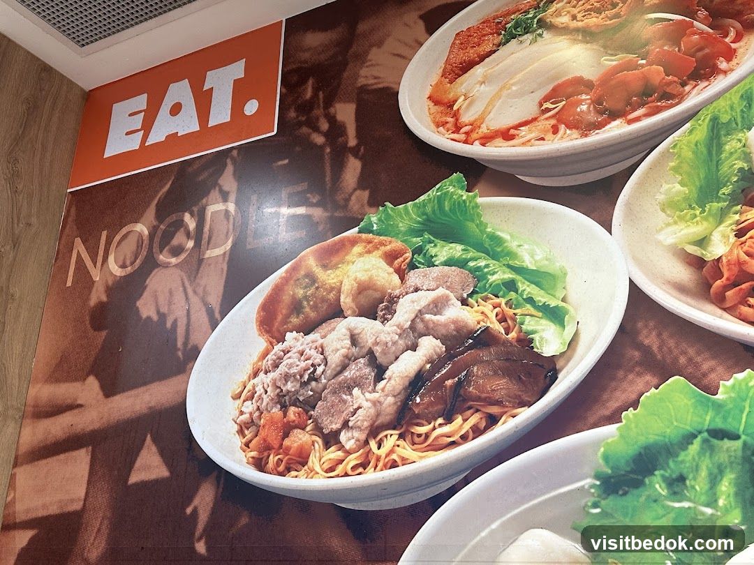 Noodle Dish Advertisement