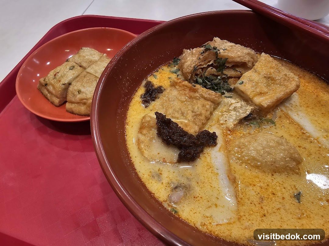 Laksa with Fried Tofu