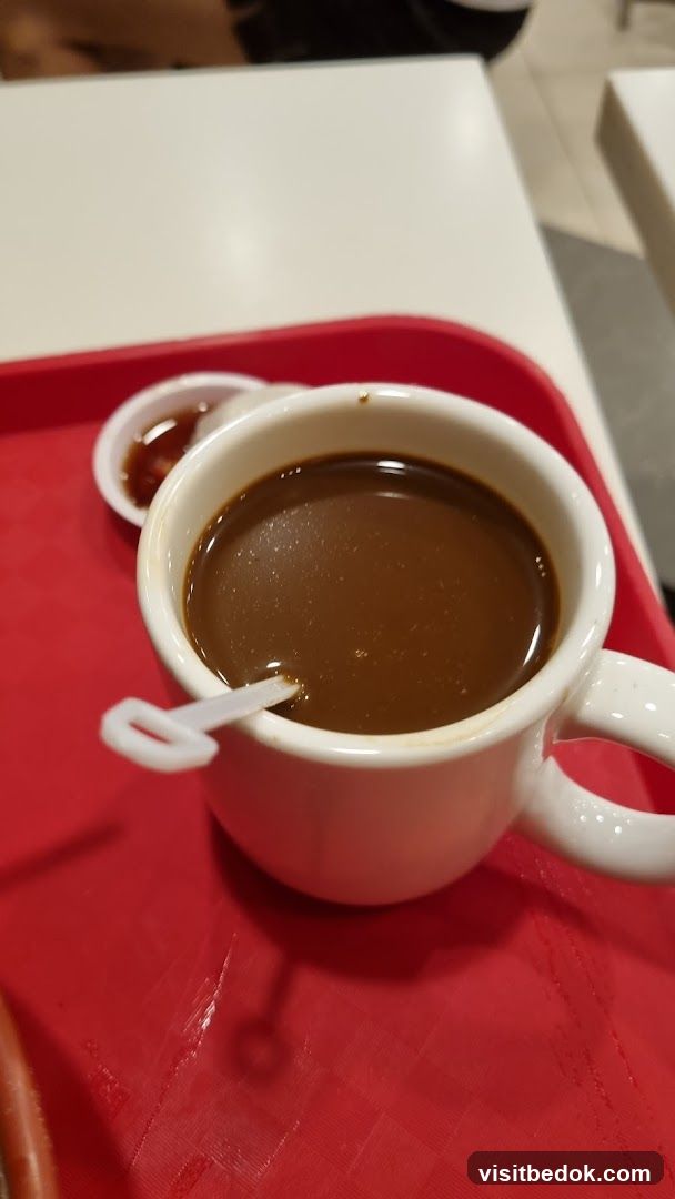 Coffee with a side of sauce