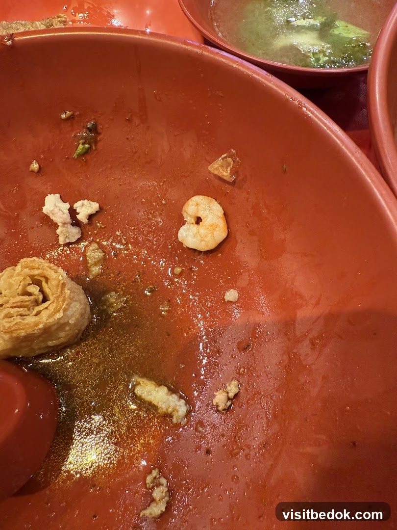Leftovers in a bowl