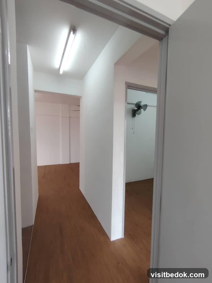 Empty Interior Hallway