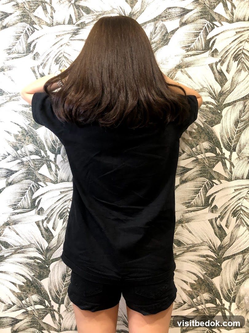 Woman in Black T-shirt and Shorts