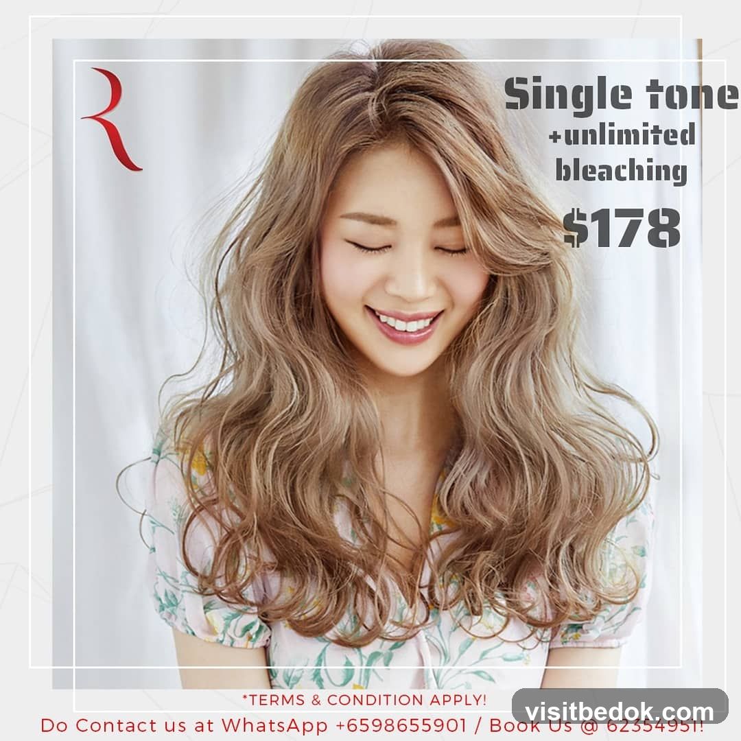 Hair Coloring Promotion