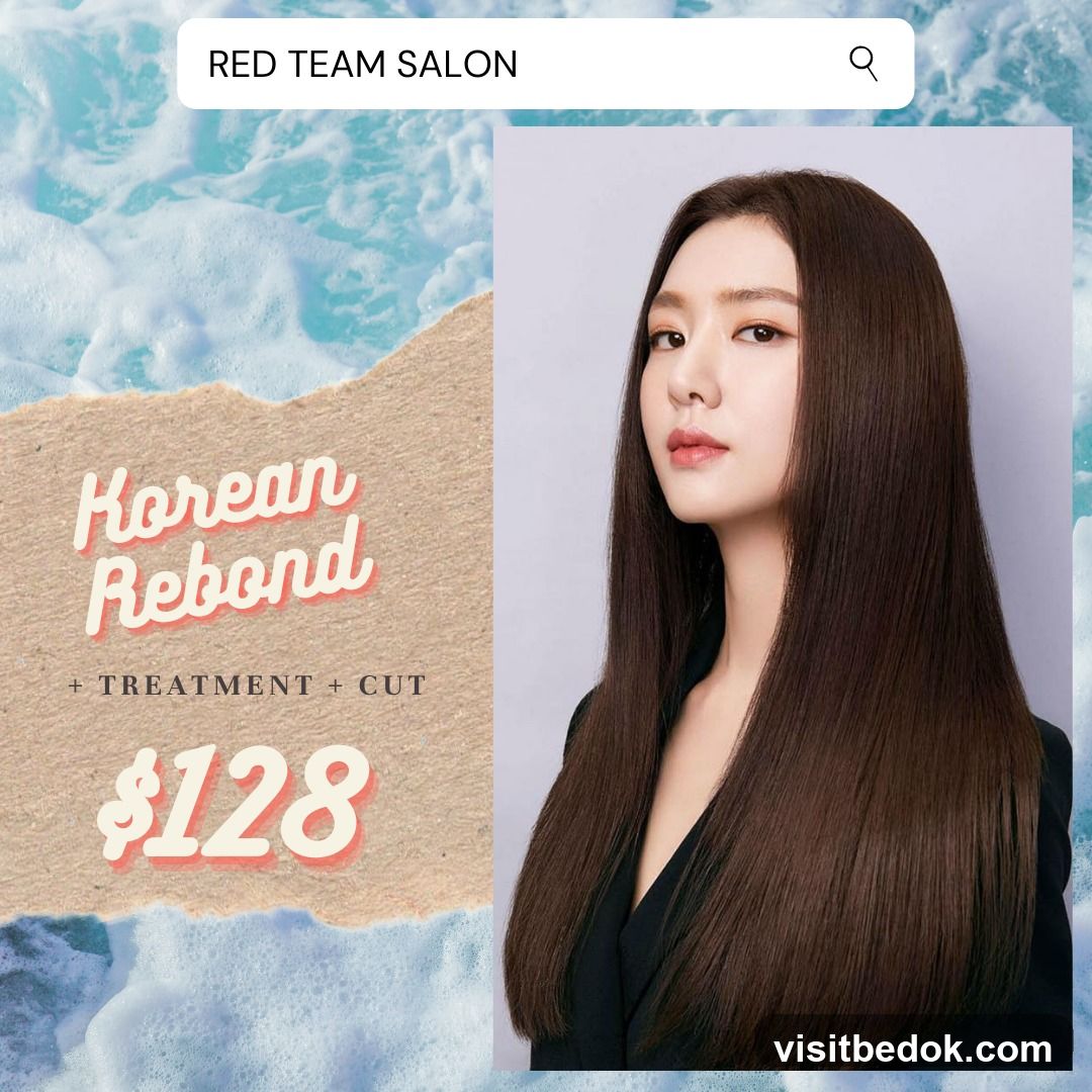 Red Team Salon Korean Rebond Promotion