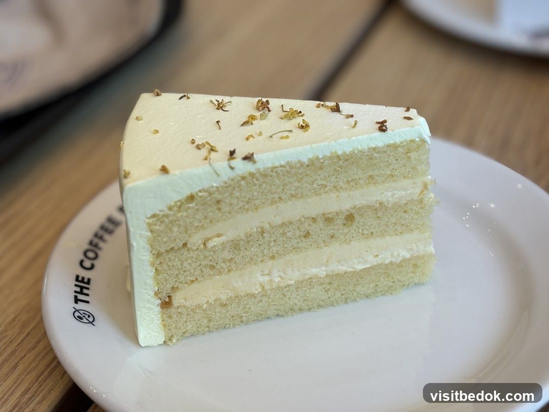 Slice of Cake on a Plate