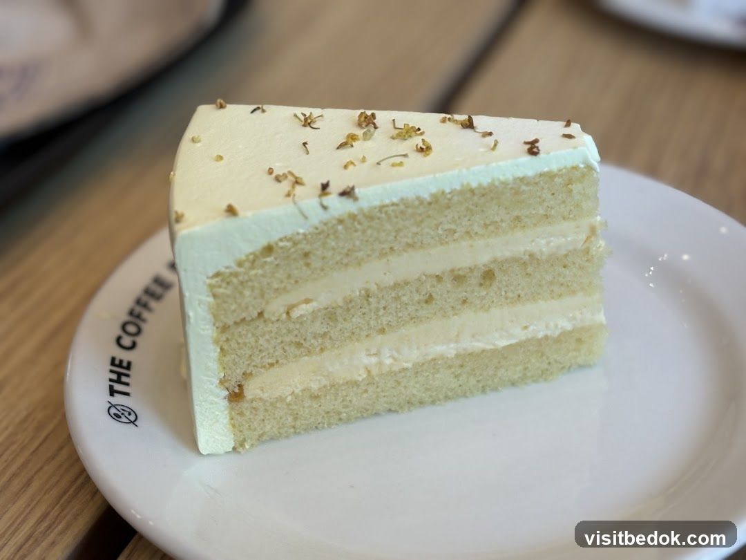 Slice of Cake on a Plate