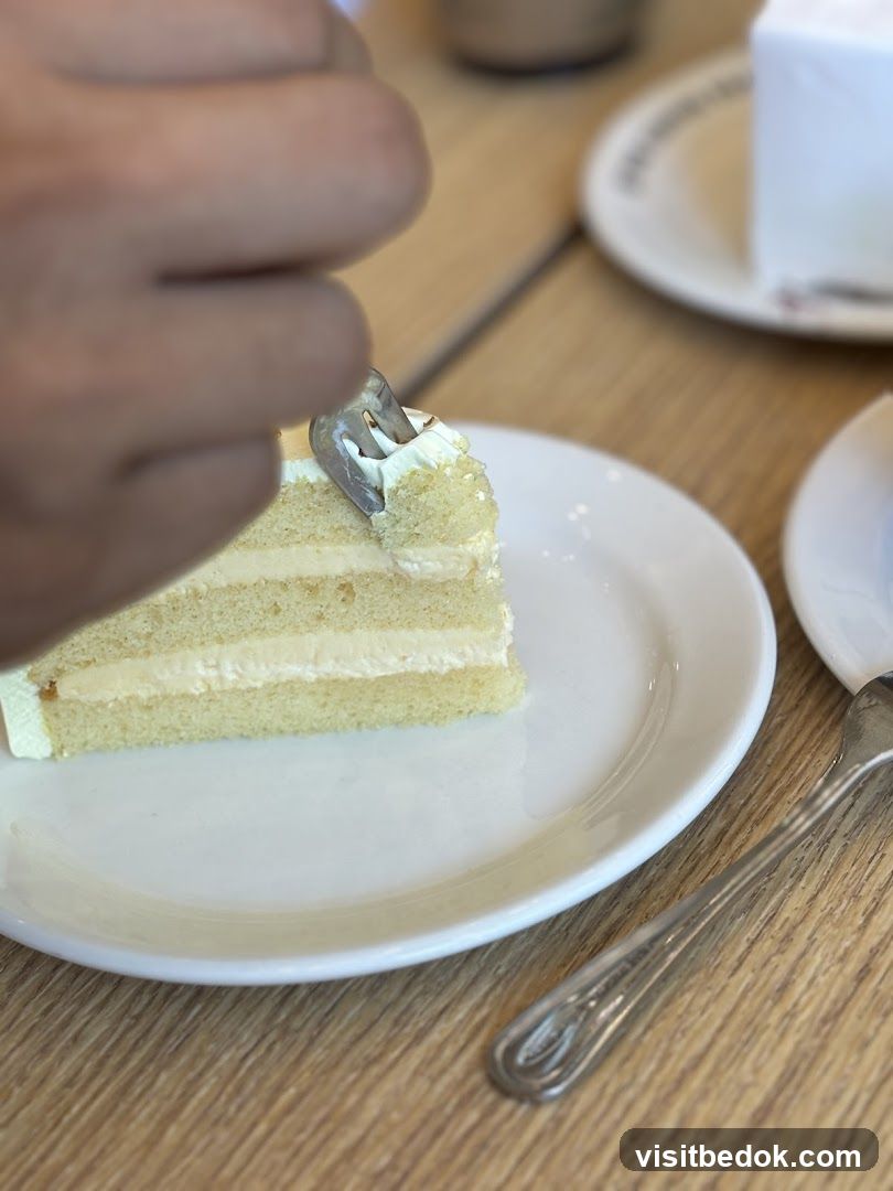 Cake Slice on Plate