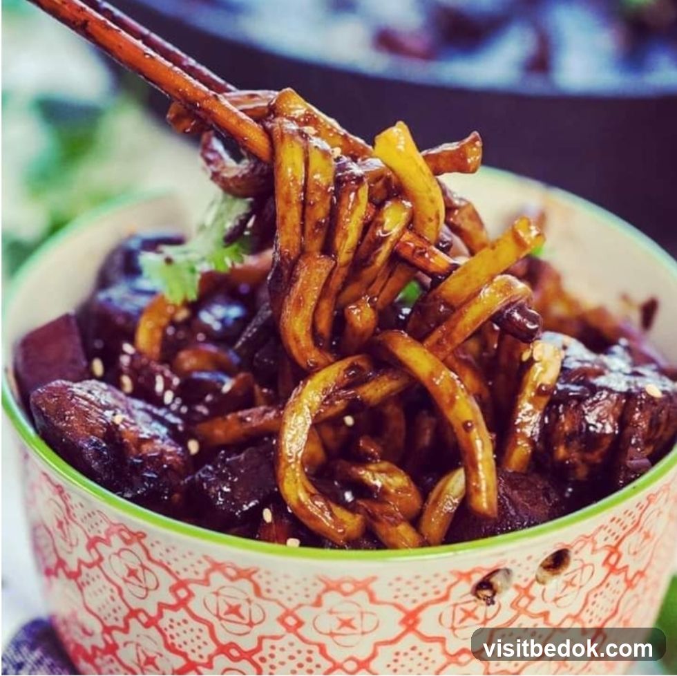 Noodles and Meat Dish