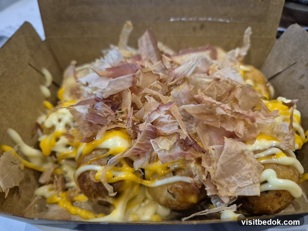 Takoyaki with Toppings