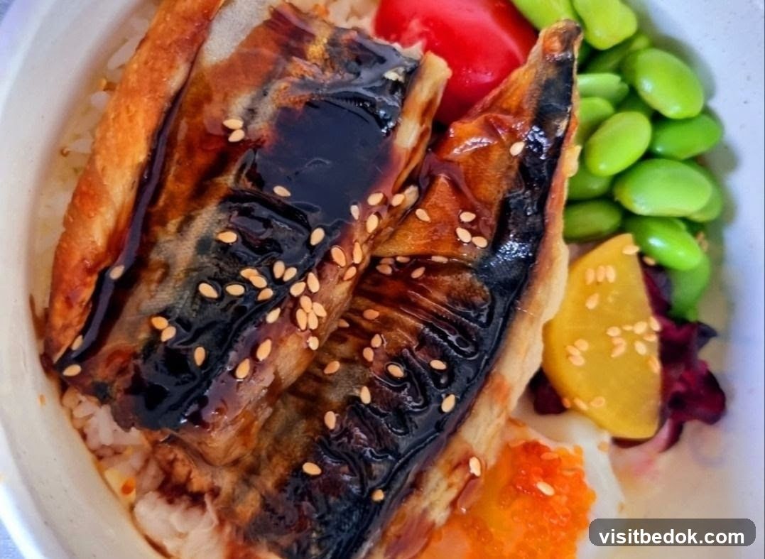 Mackerel Rice Bowl