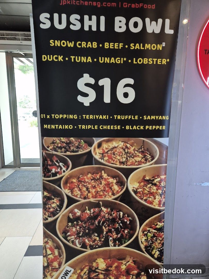 Sushi Bowl Advertisement