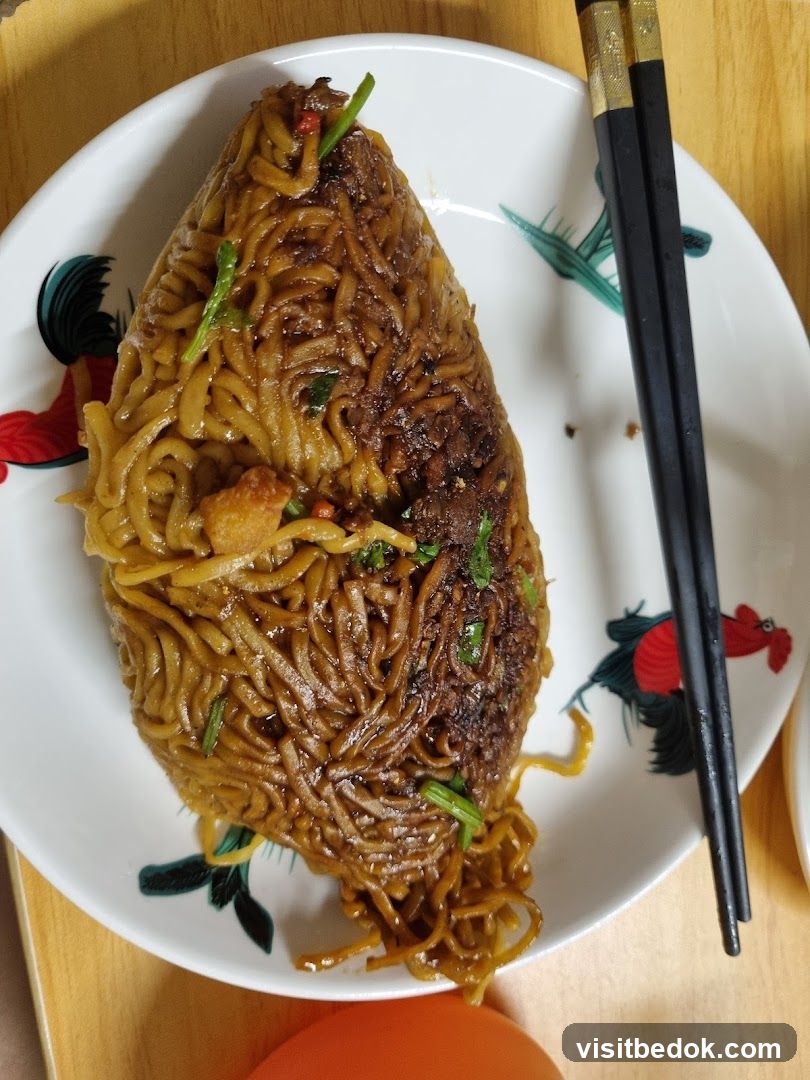 Noodles on a Plate