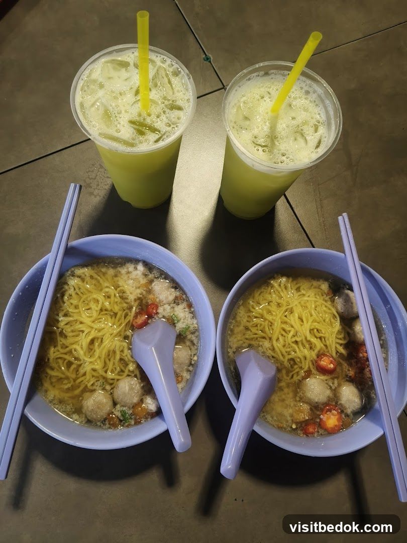 Noodles and Drinks