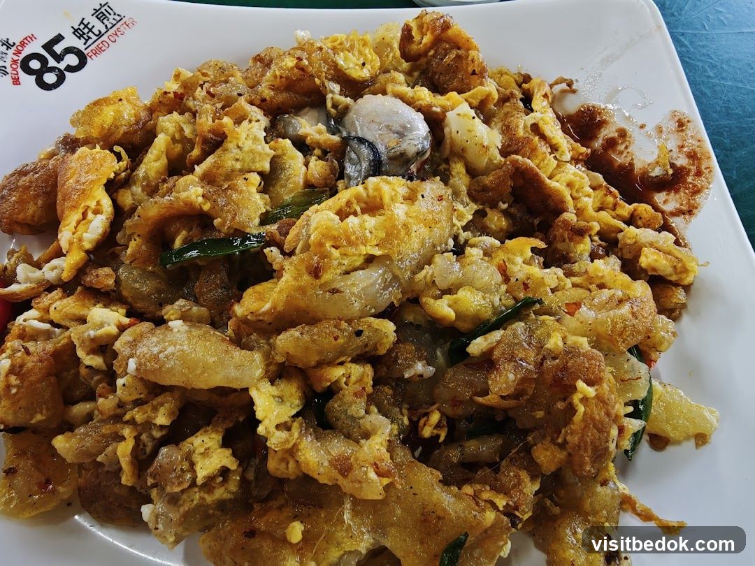 Fried Oyster Omelet