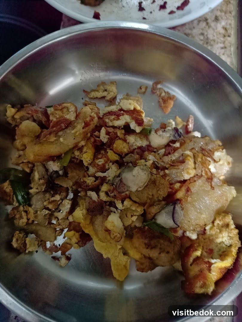 Scrambled Eggs with Oysters