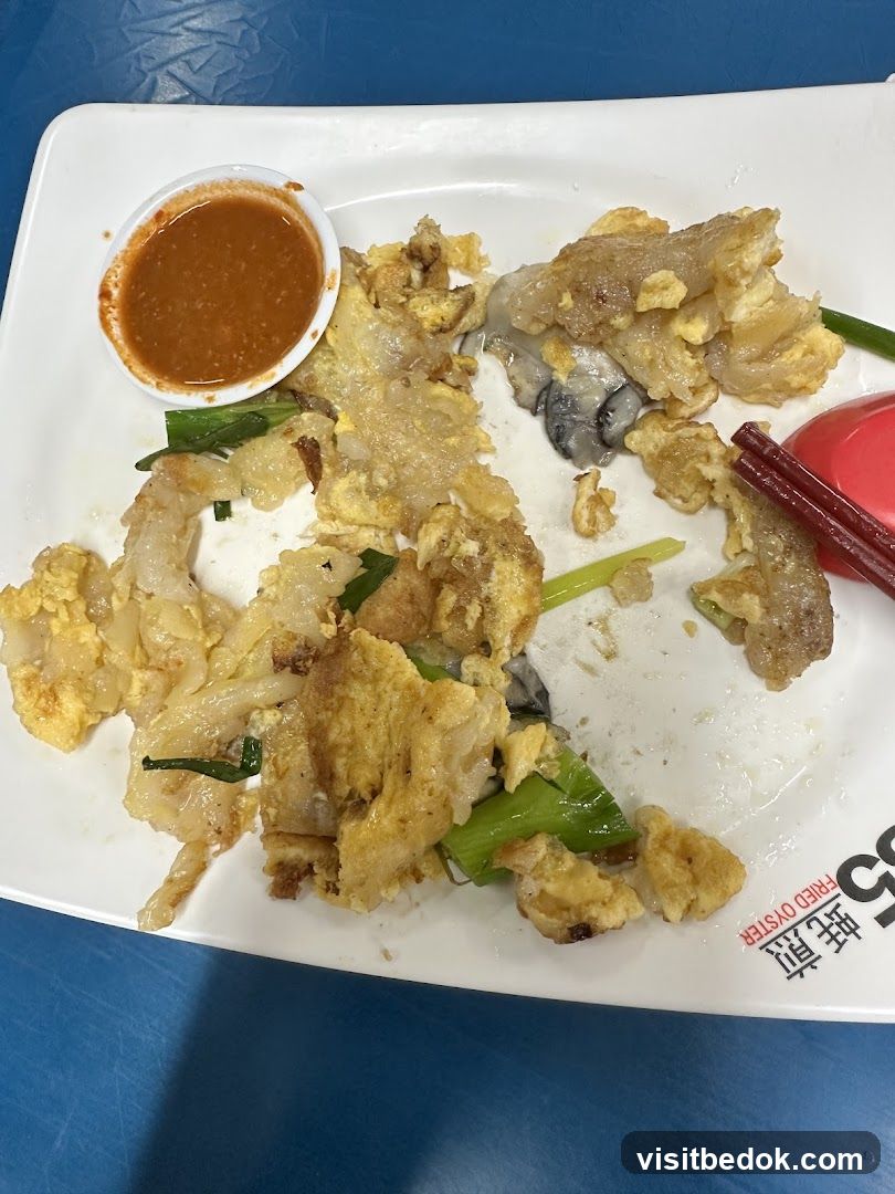 Fried Oyster Omelet