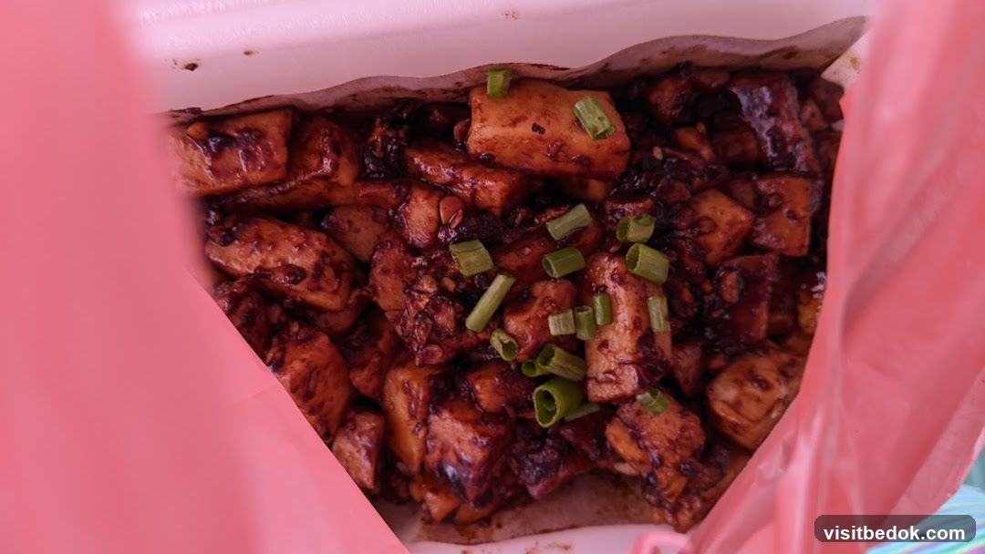 Fried Tofu with Scallions