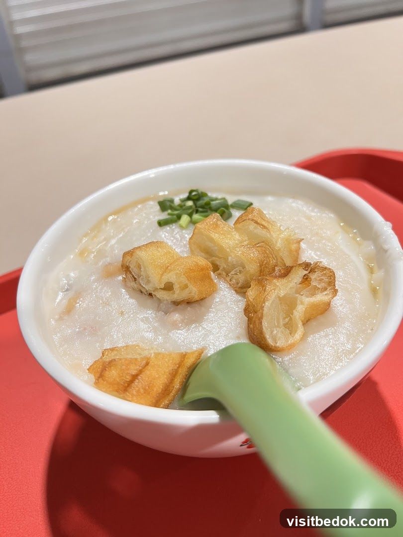 Congee with Fried Dough Sticks