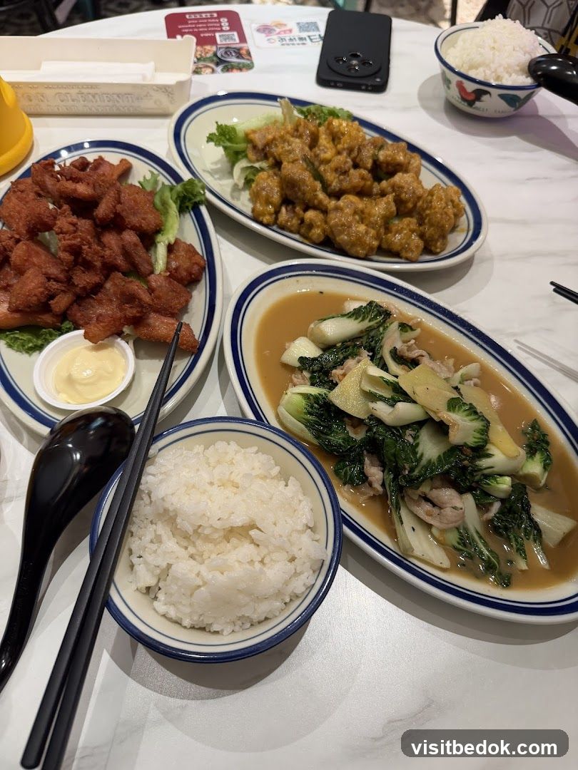 Asian Food Spread