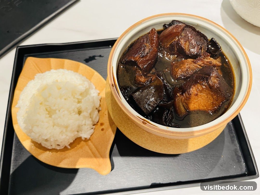 Braised Pork Belly with Rice