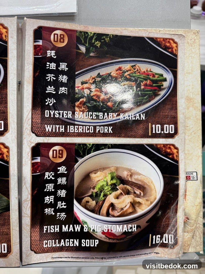 Menu Items