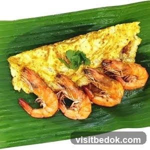 Omelette with Shrimp