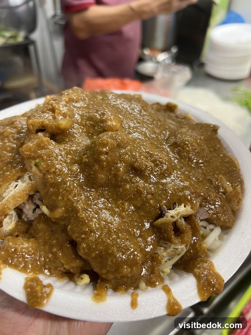 Peanut Sauce Dish