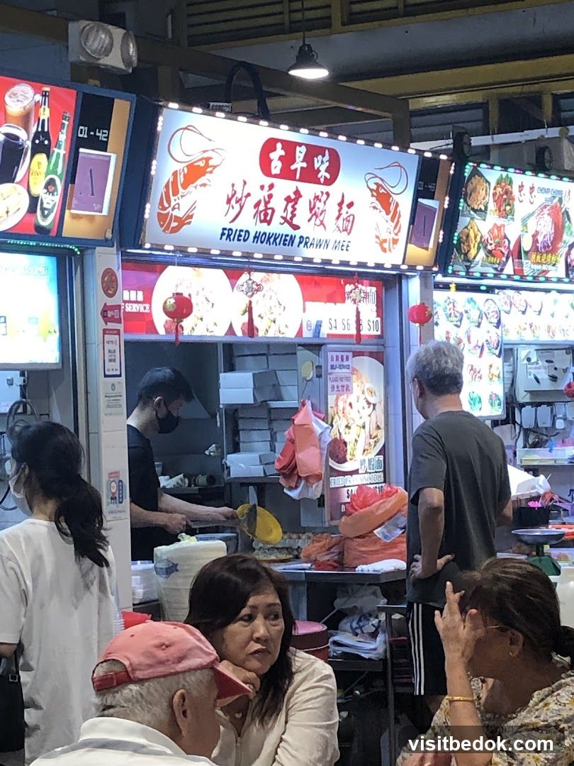 Fried Hokkien Prawn Mee Stall