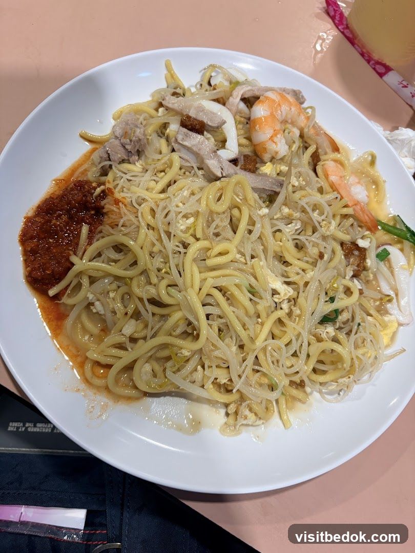 Noodles with Shrimp and Pork