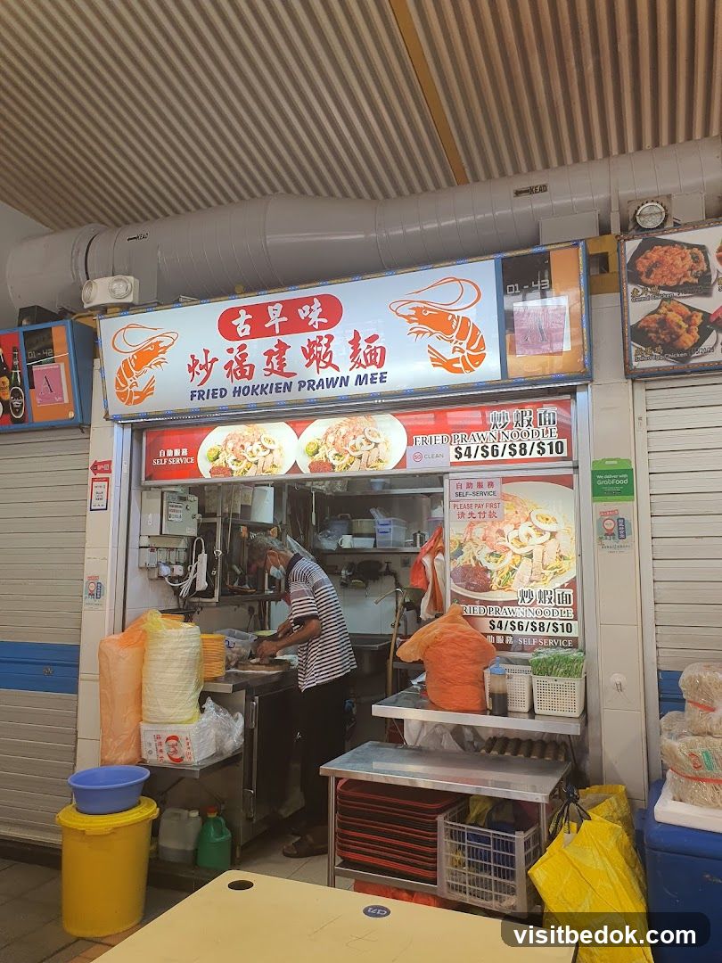 Fried Hokkien Prawn Mee Stall