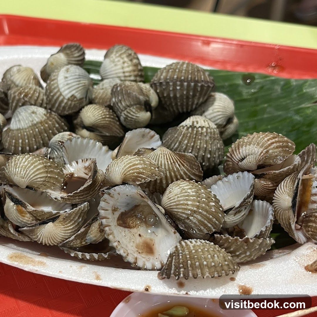 Steamed Cockles
