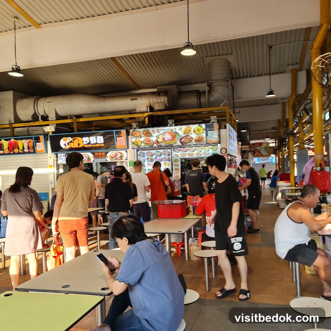 Busy Food Court