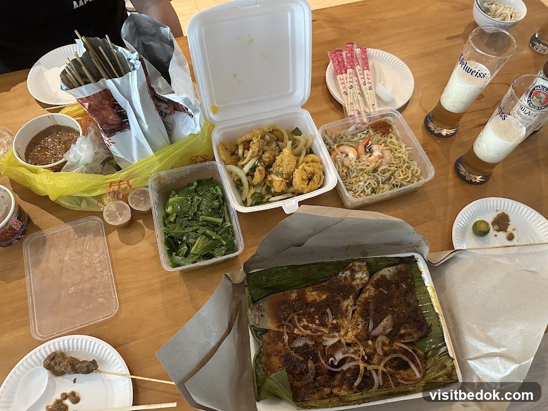 Meal with various dishes