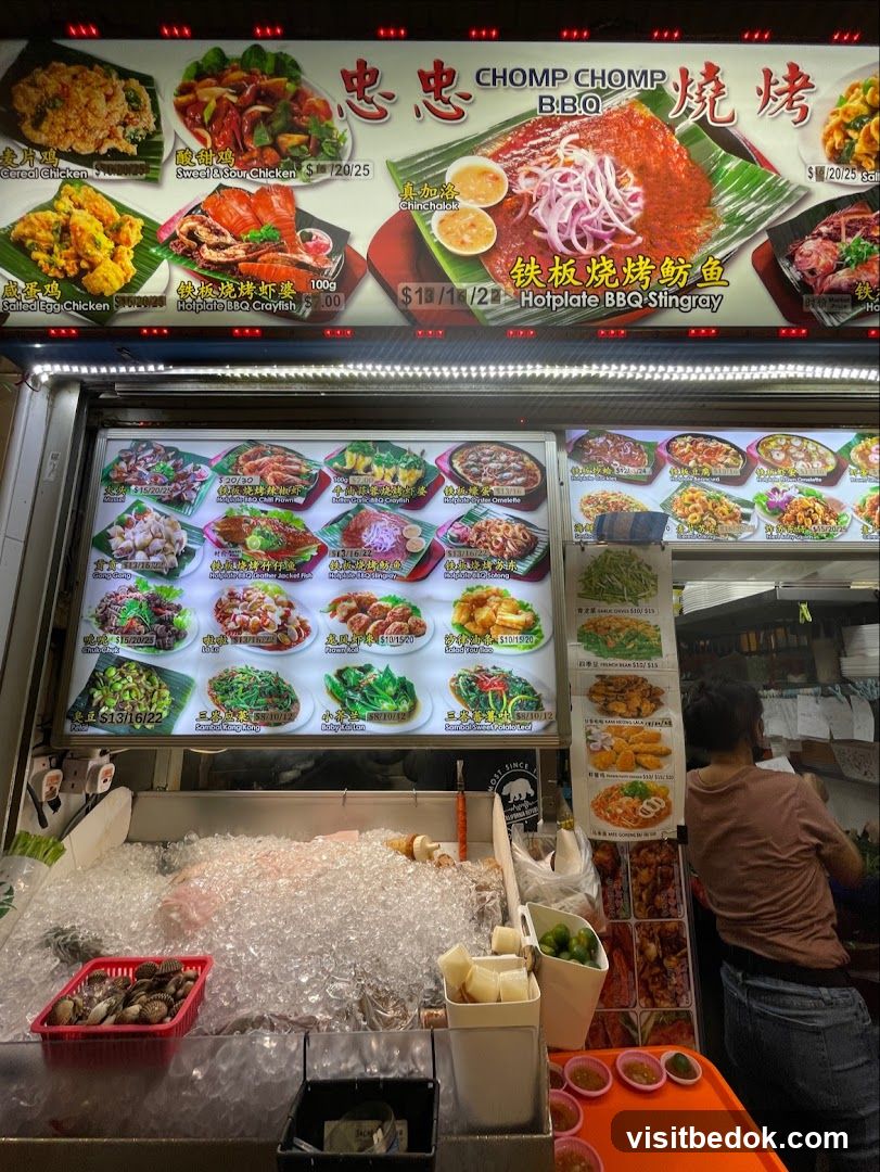 Chomp Chomp BBQ Food Stall
