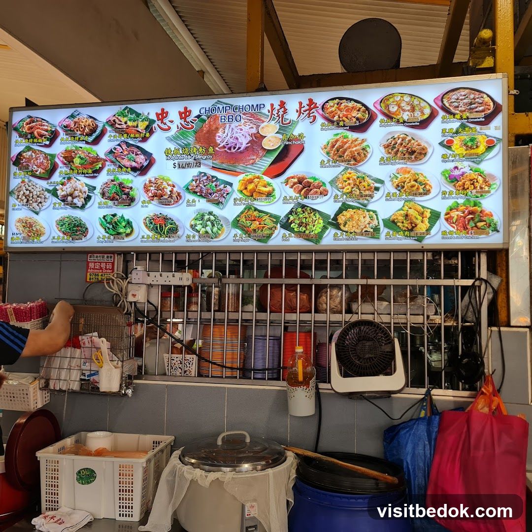 Chomp Chomp BBQ Menu