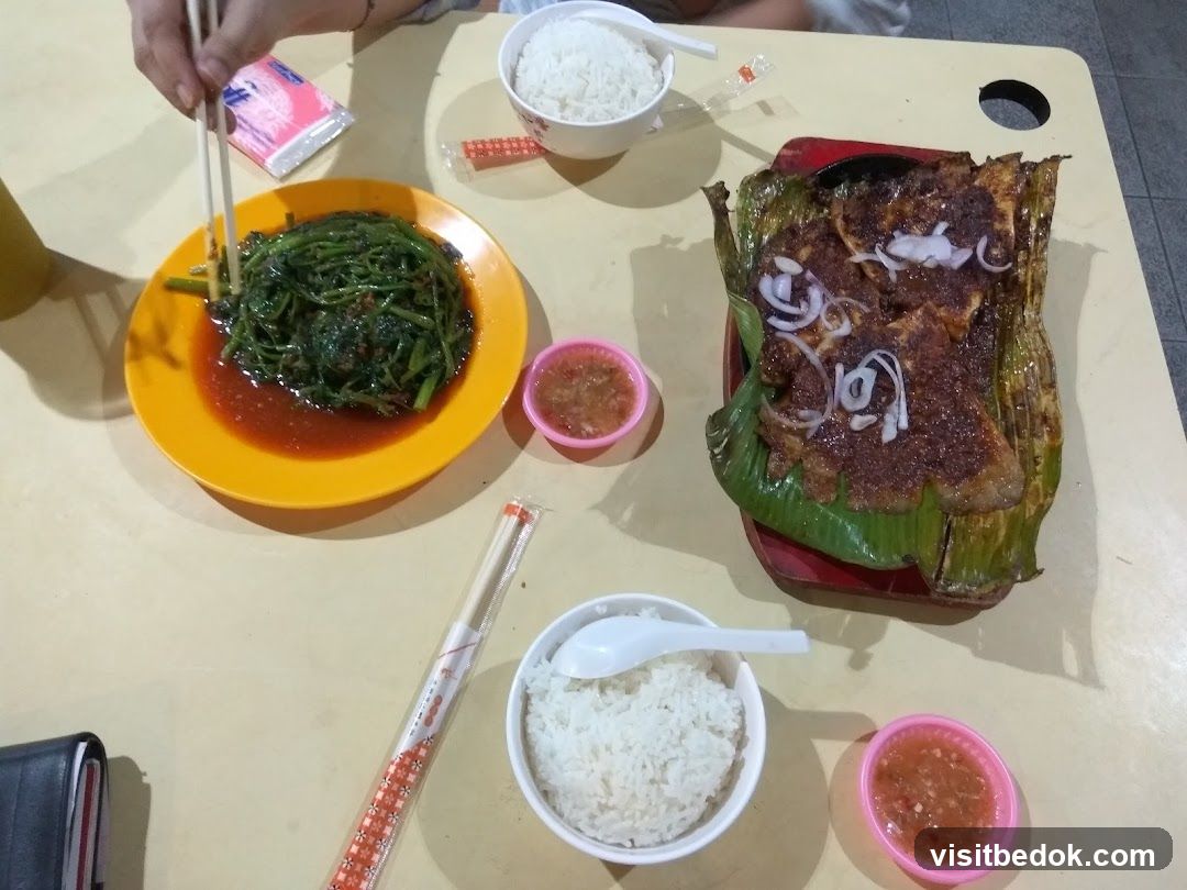 Meal with Rice and Vegetables