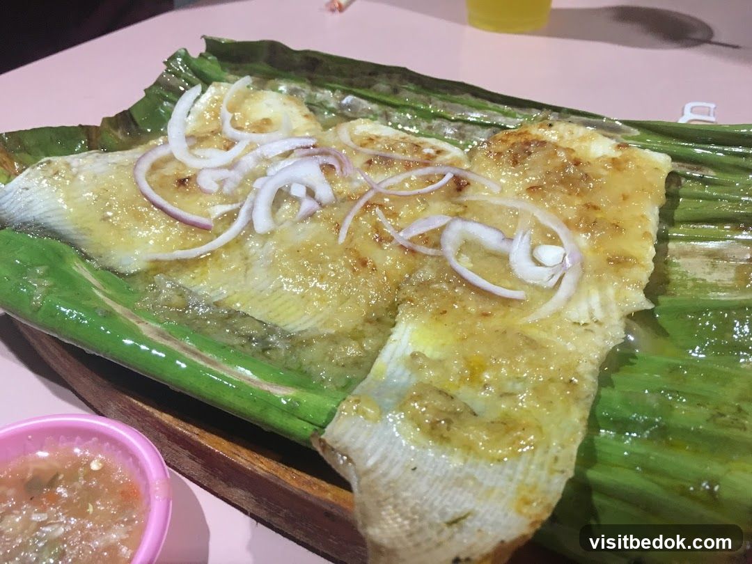 Grilled Fish with Onions