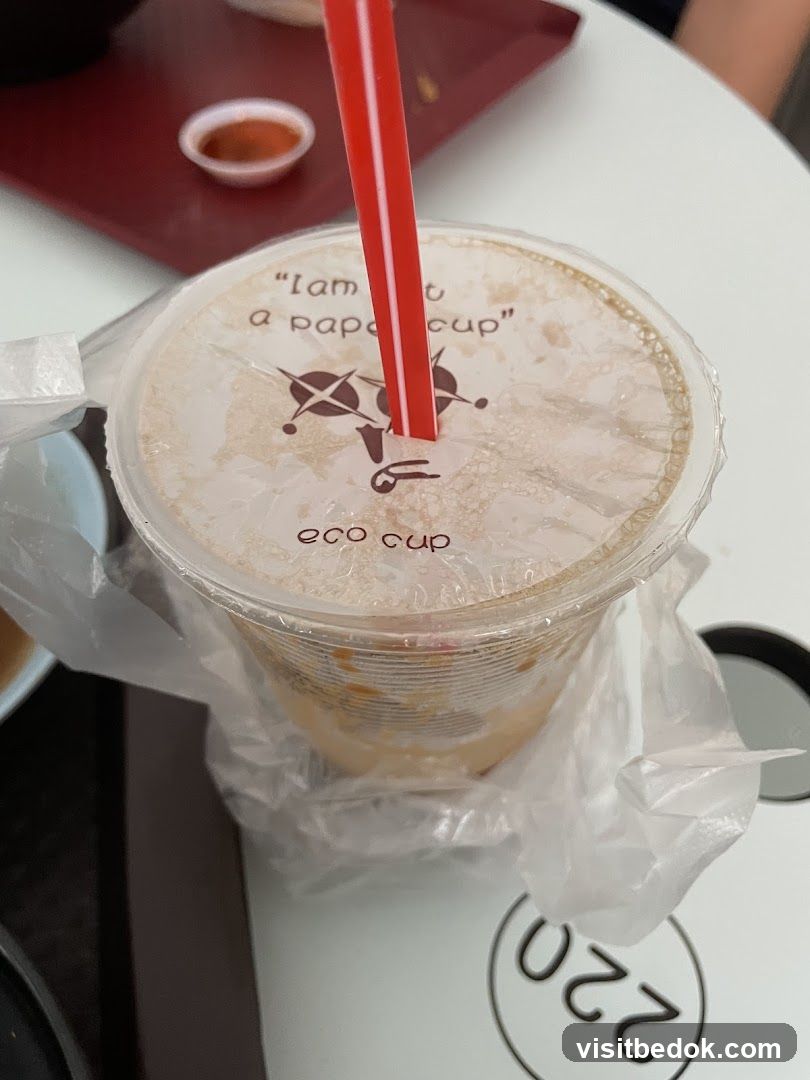 Drink in a cup