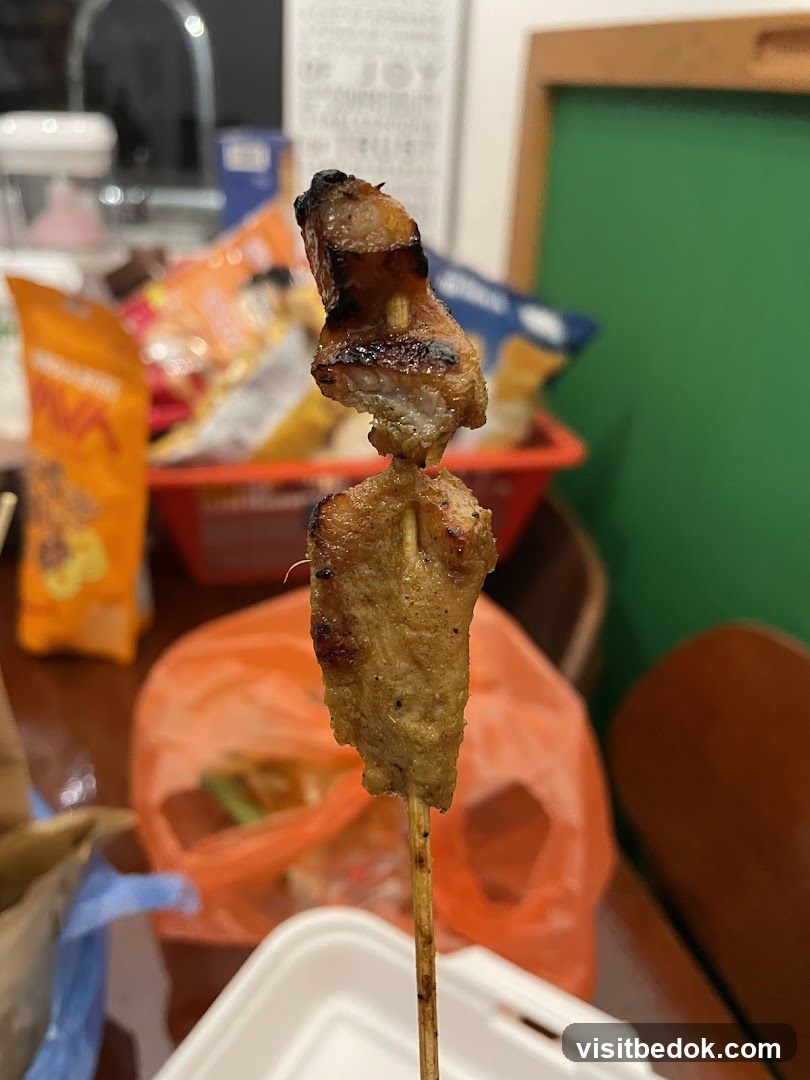 Grilled Meat Skewer
