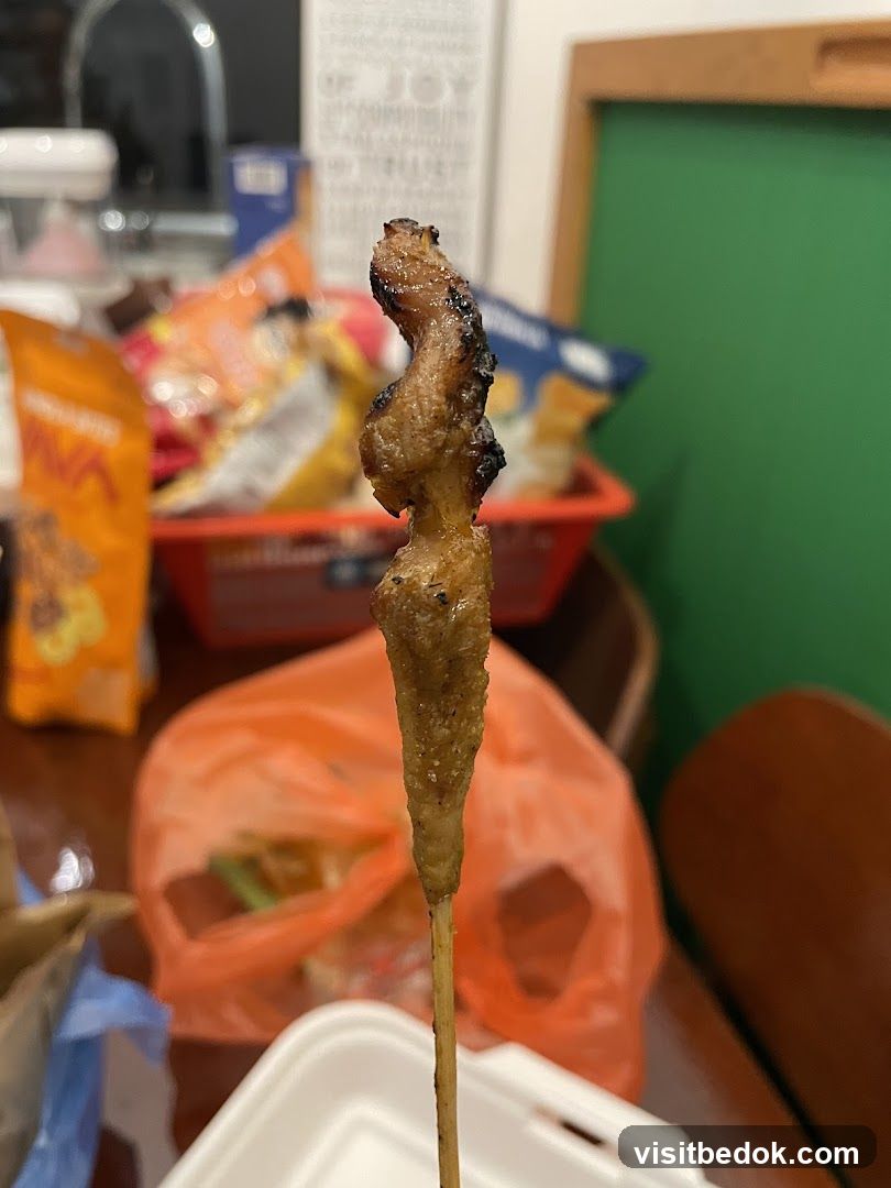 Chicken Satay Skewer