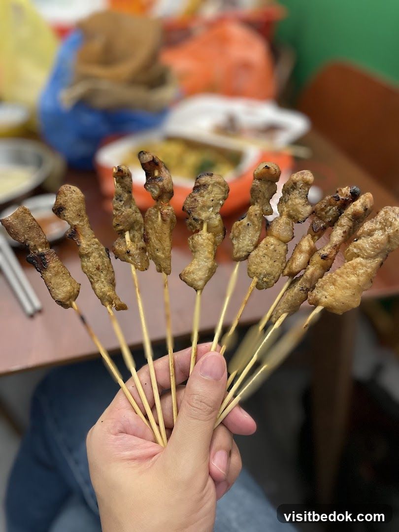 Skewers of Grilled Meat