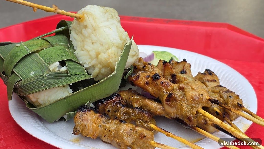 Chicken Satay with Sticky Rice