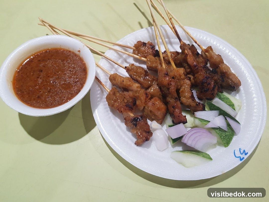 Satay Skewers with Peanut Sauce