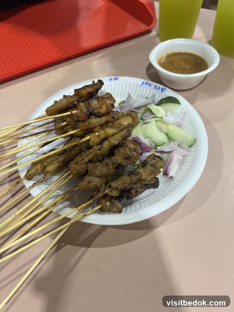 Satay Skewers with Peanut Sauce