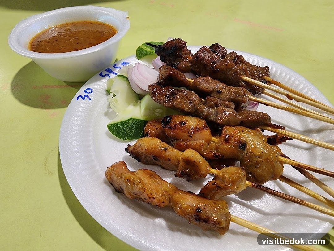 Satay Skewers with Peanut Sauce