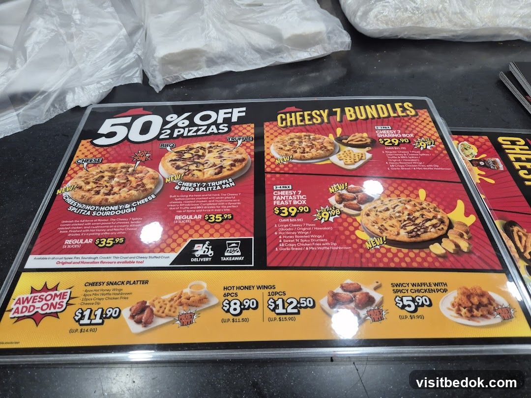 Pizza Menu