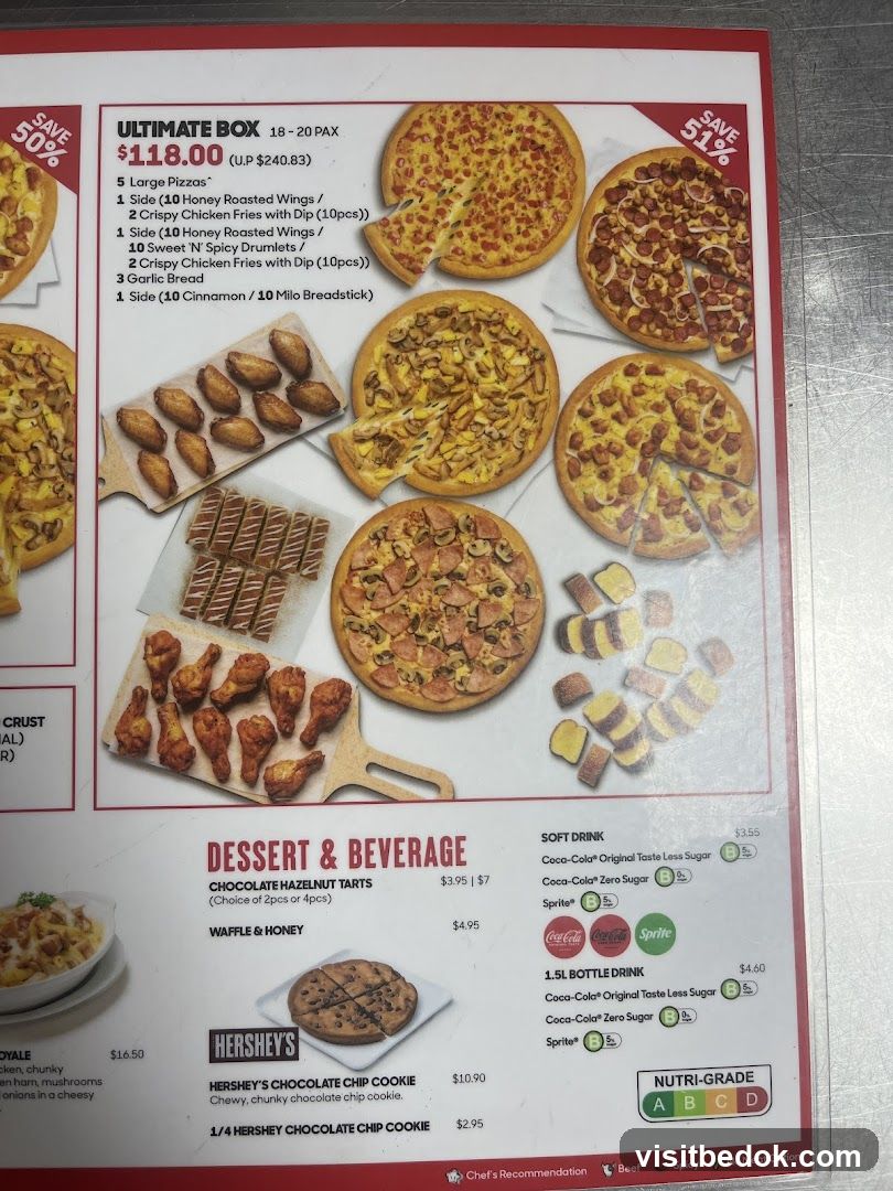 Ultimate Box & Desserts/Beverages