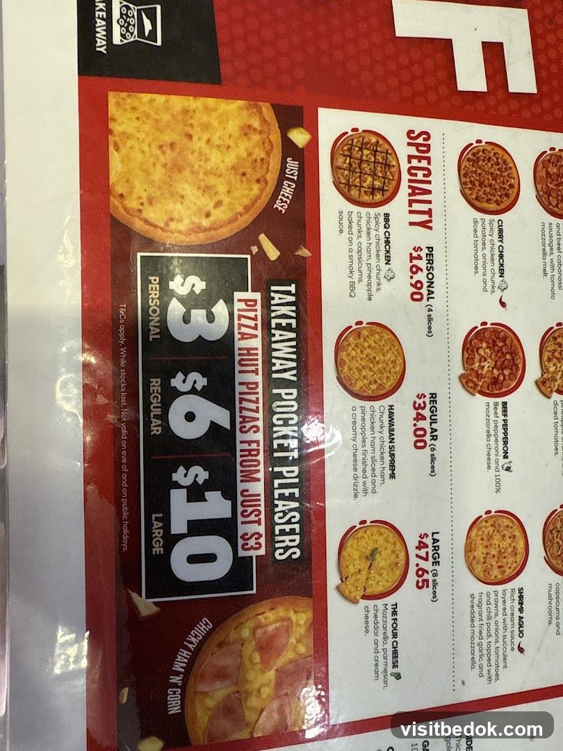 Pizza Hut Takeaway Pocket Pleasers