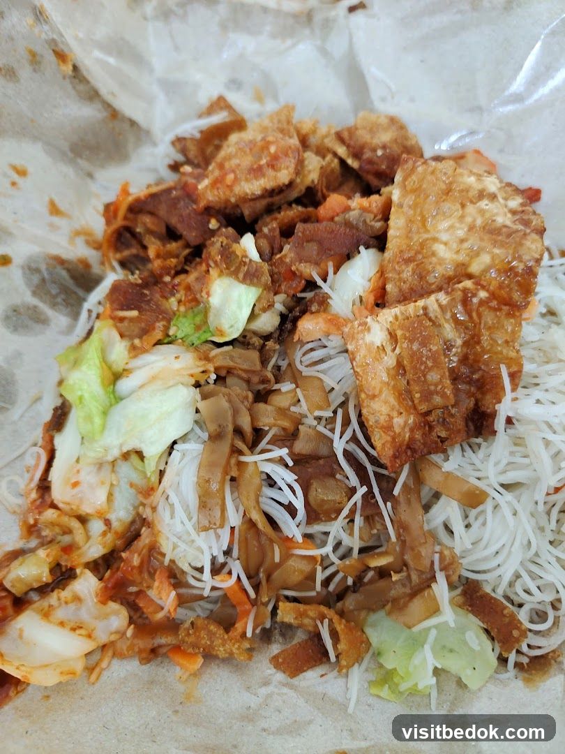 Noodle Dish with Crispy Pork