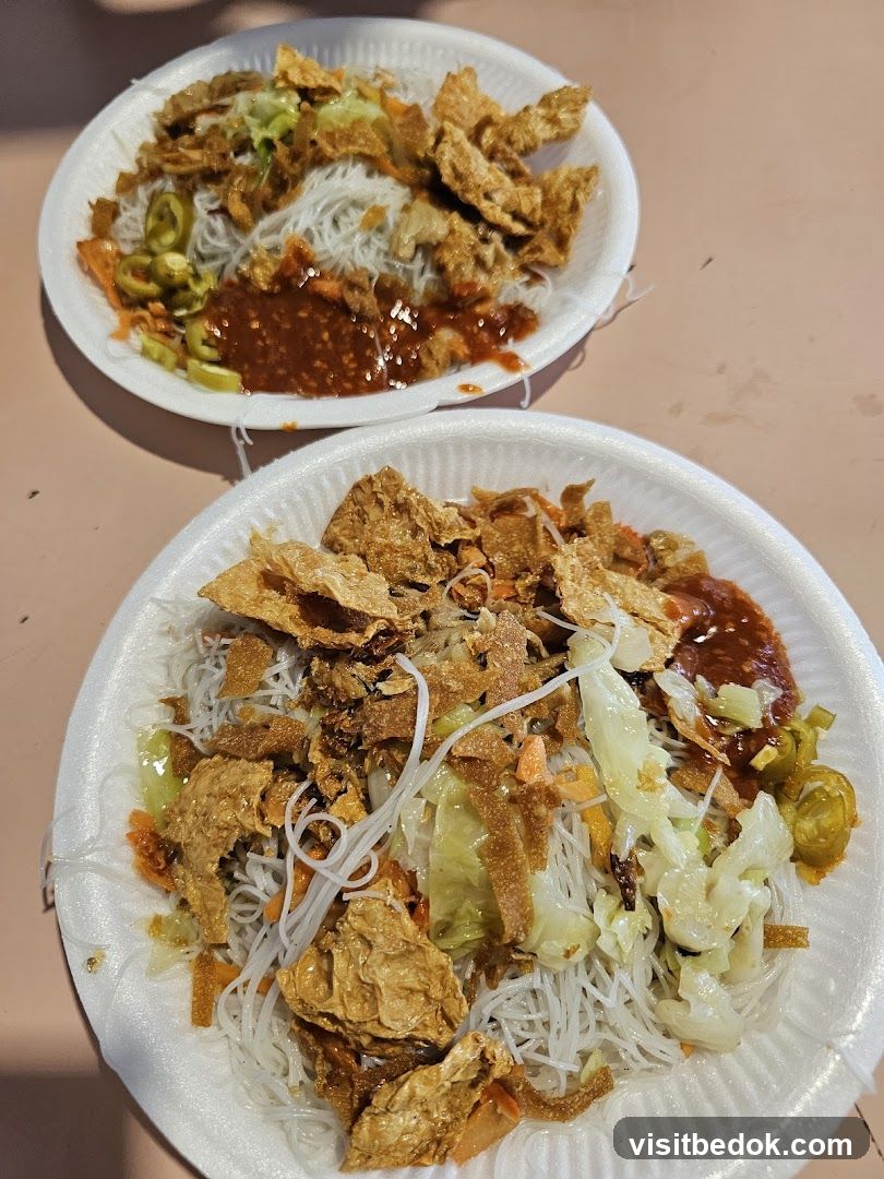 Noodles with Toppings